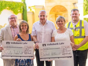 At the international Europa-Park Cup organised by SV Rust, all proceeds were donated to Santa Isabel e. V. and Einfach Helfen e. V., with each organisation receiving €3,600.