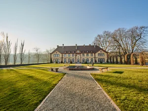The exterior view of Château Ollwiller.