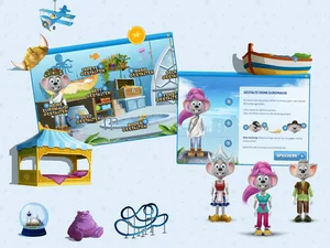 Every JUNIOR CLUB member has an avatar and a virtual room. The stars collected can be redeemed online for new virtual items and clothing. At Europa-Park, the stars allow members to ride an attraction without having to queue.