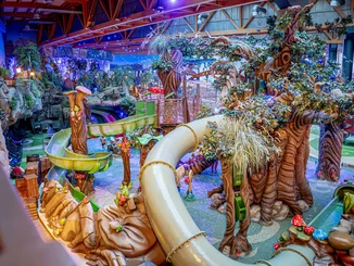 The children's paradise Trølldal at Rulantica water world offers lots of adventures for little ones with its lovingly themed design.