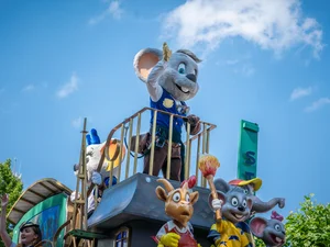Ed Euromaus lors de la parade à Europa-Park.