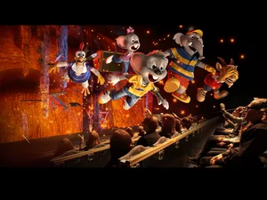 Scene from the 4D cinema experience ‘The Secret of Balthasar Castle’.