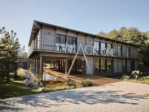 The exterior of the MACK One France premises in Plobsheim.