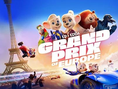 The key visual for the cinema film GRAND PRIX OF EUROPE.