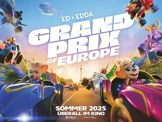 Official film poster for the feature film GRAND PRIX OF EUROPE