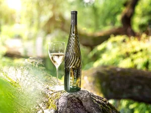 The white wine ALZA Le Blanc from Alsace.