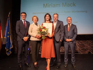Miriam Mack and her husband Michael at her appointment as Honorary Consul of Croatia.