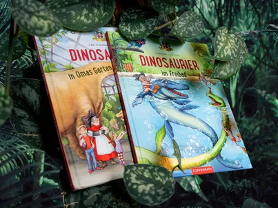 Two books from Madame Freudenreich's children's book series.