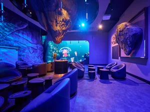 La salle Ocean de l’expérience unique Eatrenalin à Europa-Park Resort.