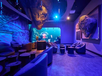 La salle Ocean de l’expérience unique Eatrenalin à Europa-Park Resort.