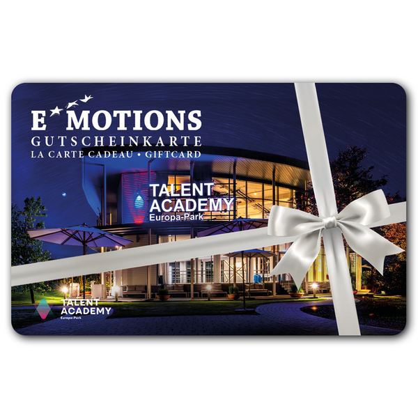 EMOTIONS Gutscheinkarte Talent Academy