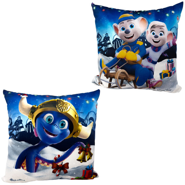 Coussin de Noël Hiver Ed Edda Snorri