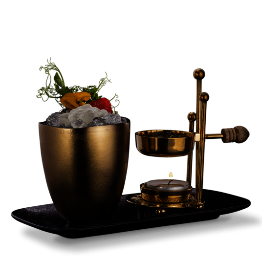 Außergewöhnlicher Cocktail der Eatrenalin Bar Außergewöhnlicher Cocktail der Eatrenalin Bar