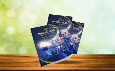 The Europa-Park Chronicle – exterior view of the book.