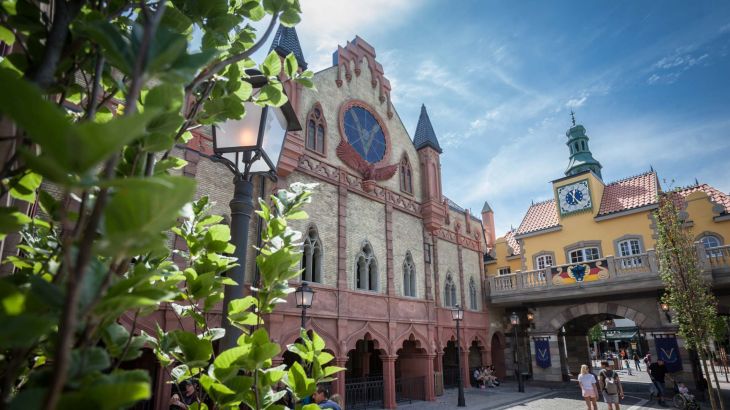 Der Eingang des Voletarium im Themenbereich Deutschland.