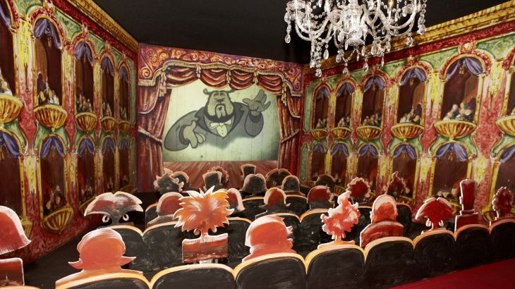 Die Oper der Attraktion Piccolo Mondo im Italienischen Themenbereich des Europa-Park.