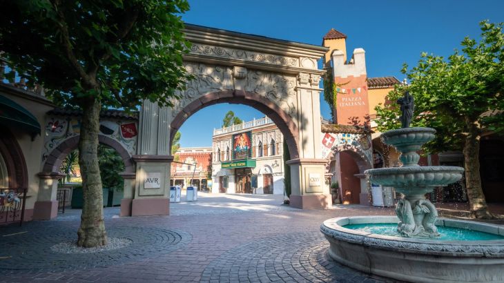 Der italienische Themenbereich des Europa-Park.