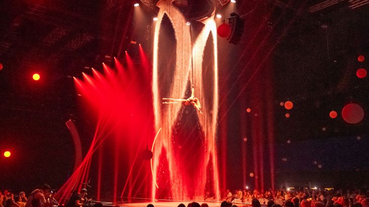 Impressive stage show