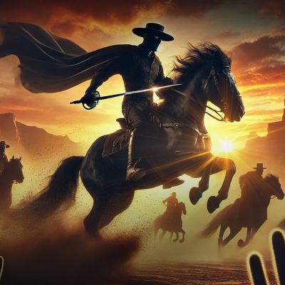Keyvisual der Show "Die Legende des Zorro" im Europa-Park.